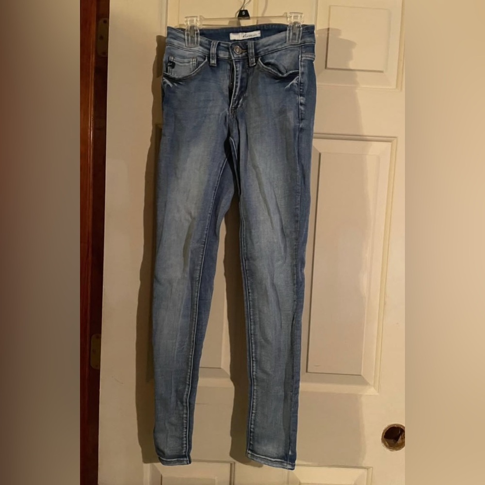 KanCan Women's Light Blue Skinny Jeans